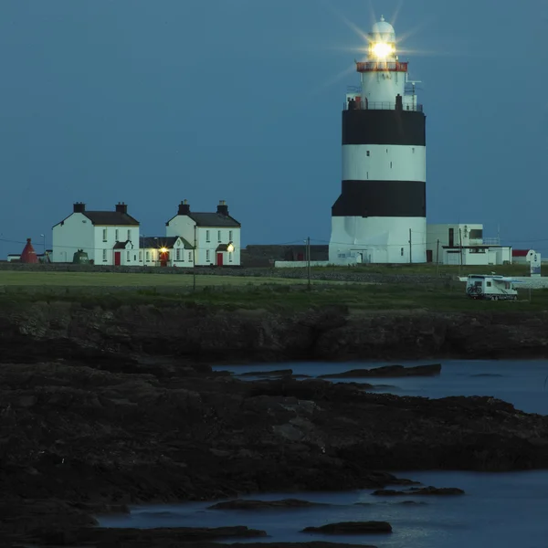 Leuchtturm, irland — Stockfoto