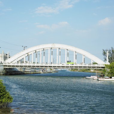 Bridge in Cuba clipart