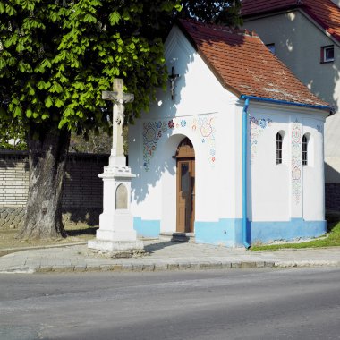 Little church, Sardice, Czech Republic clipart