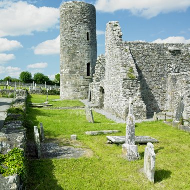 Ruins of Drumlane Monastery, County Cavan, Ireland clipart