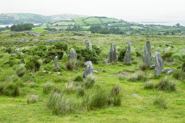 Ardgroom Stone Circle, County Cork, Ireland clipart