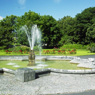 Kilkenny Castle Gardens, County Kilkenny, Ireland clipart