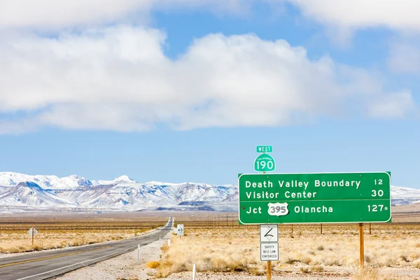 Road to Death Valley — Stock Photo, Image