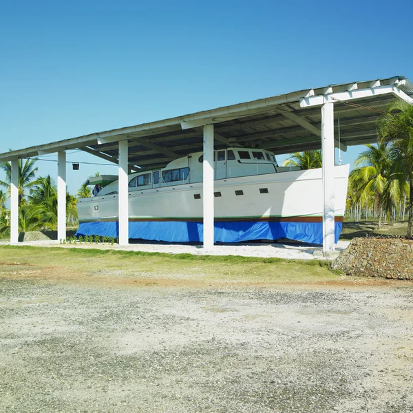 Kopie fidel castro'' s loď, parque nacional desembarco del gra — Stock fotografie