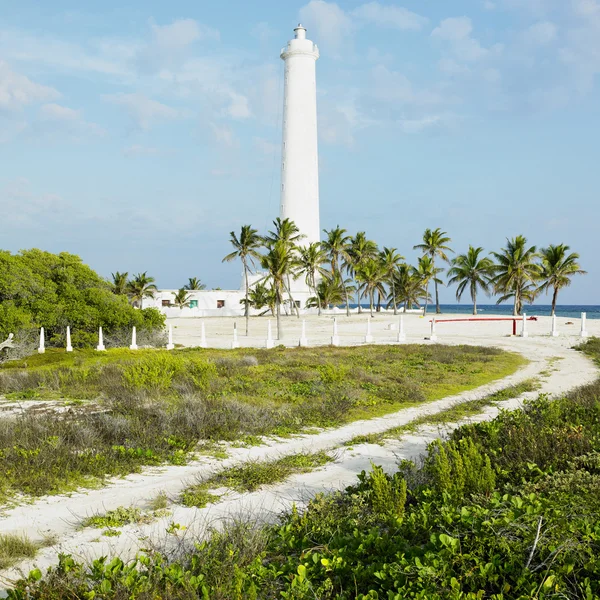 キューバ カマグエイ州、カヨ エルサビナル灯台 — ストック写真