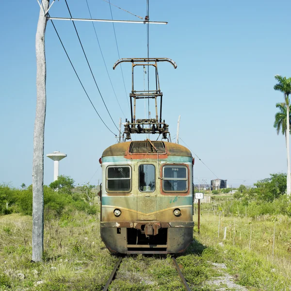 古巴哈瓦那省贺喜电气化铁路 — 图库照片