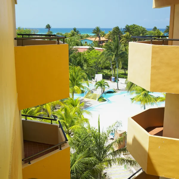 Hotel, varadero, Kuba — Zdjęcie stockowe
