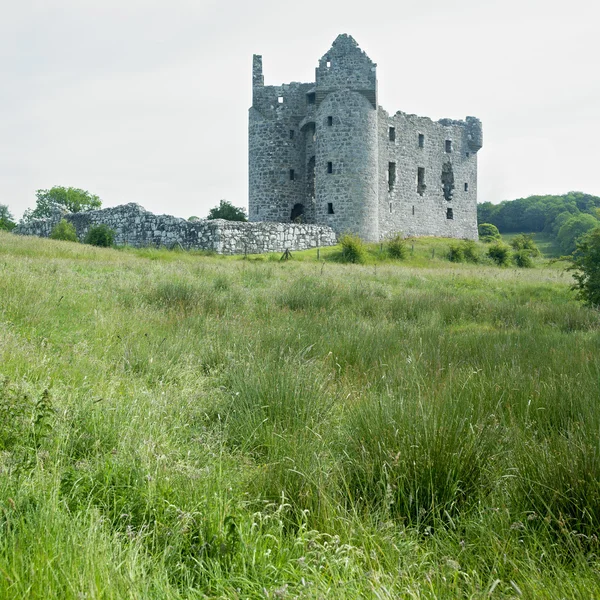 Ruinas del Castillo de Monea — Foto de Stock