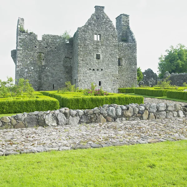 Ruins of Tully Castle — Stock Photo, Image