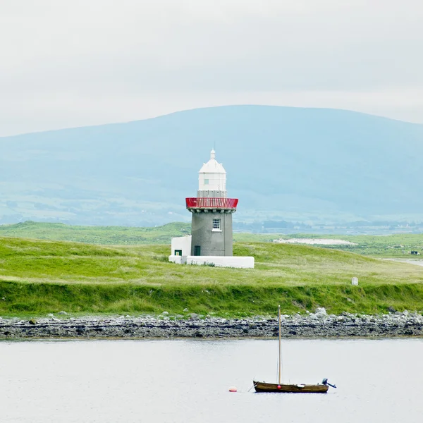 Deniz feneri, İrlanda — Stok fotoğraf