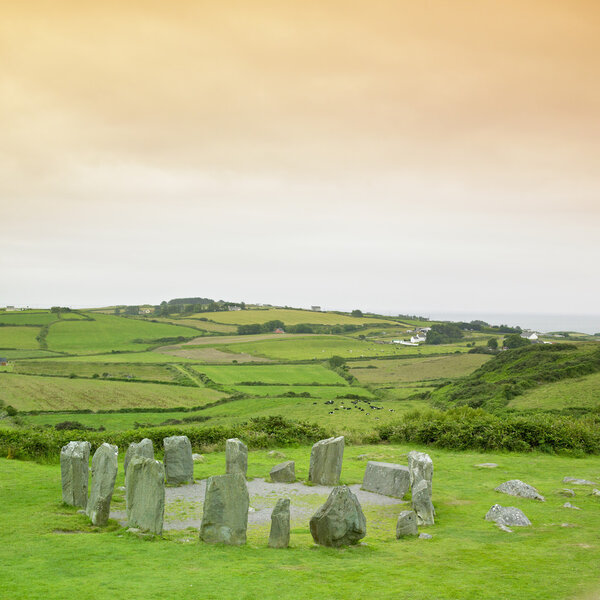 Drombeg Stone Circle, County Cork, Ireland