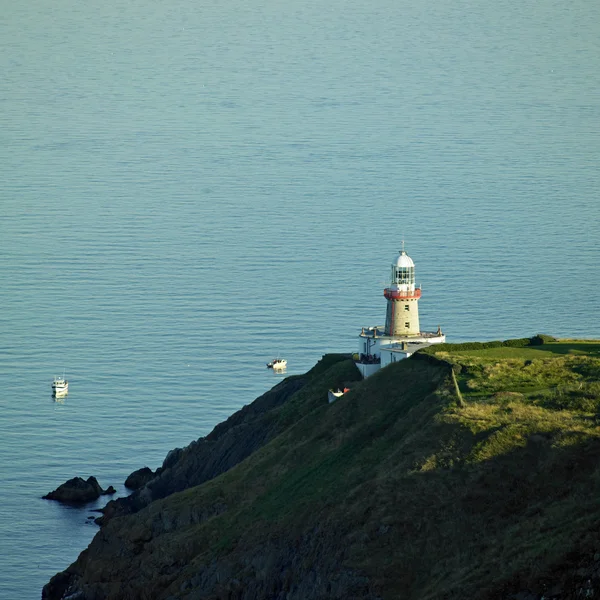 Deniz feneri, howth, dublin county, İrlanda — Stok fotoğraf