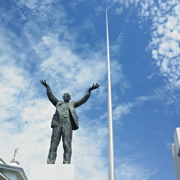 Джим Ларкін статуя, O — стокове фото