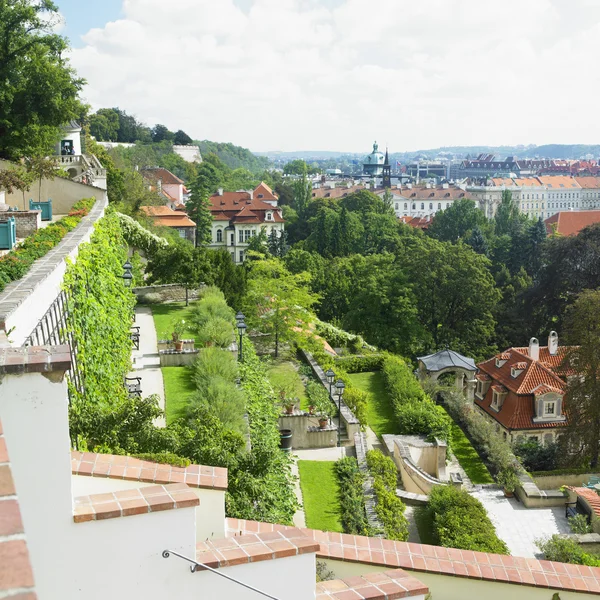 Ledeburska сад, Прага, Чеська Республіка — стокове фото