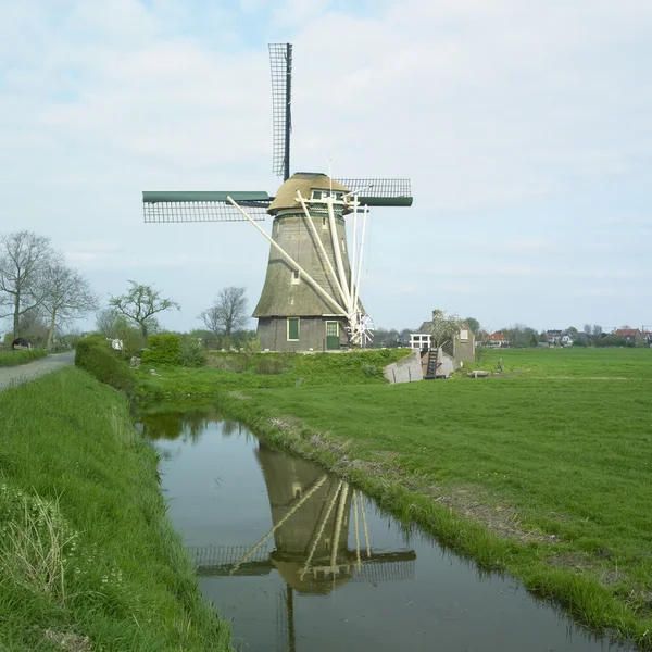 Windmühle, Niederlande — Stockfoto