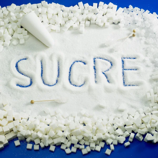 Azúcar naturaleza muerta —  Fotos de Stock