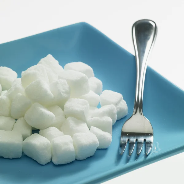 Witte suiker — Stockfoto
