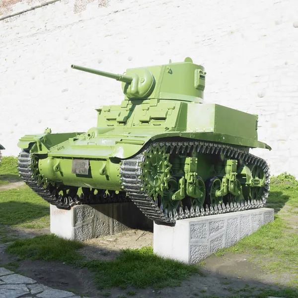 Tank, fortress Kalemegdan, Belgrade, Serbia — Stock Photo, Image