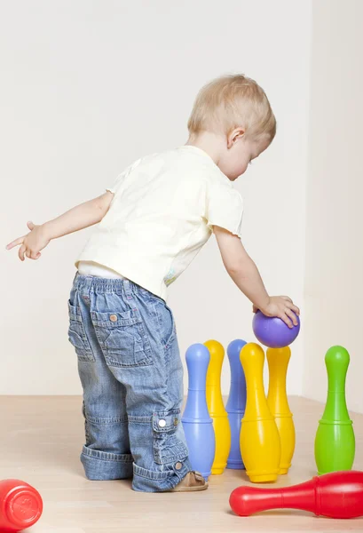Standing toddler — Stock Photo, Image