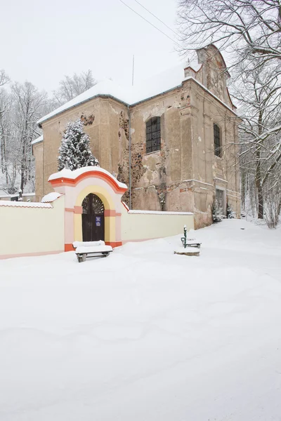 Chiesa di Lisna, Repubblica Ceca — Foto Stock
