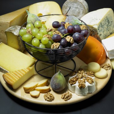 Cheese still life clipart