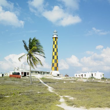 Lighthouse, Cayo Pared clipart