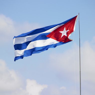 Flag of Cuba clipart