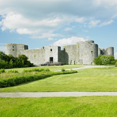 Ruins of Roscommon Castle, County Roscommon, Ireland clipart