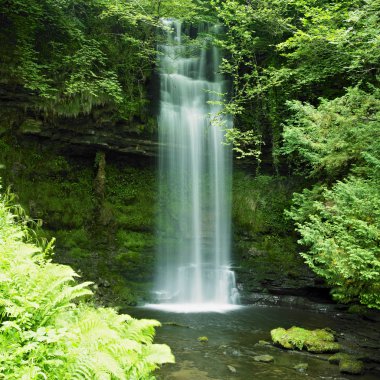 Glencar Waterfall, County Leitrim, Ireland clipart