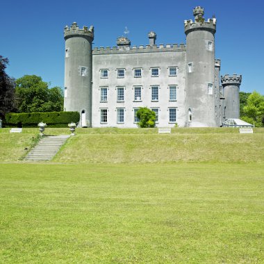 Tullynally Castle, County Westmeath, Ireland clipart