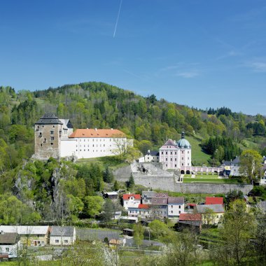 Castle Becov nad Teplou, Czech Republic clipart