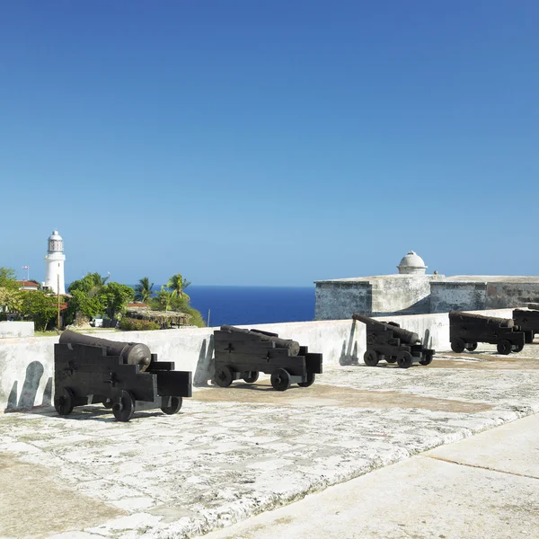 San pedro de la roca zamek, prowincji santiago de cuba, Kuba — Zdjęcie stockowe