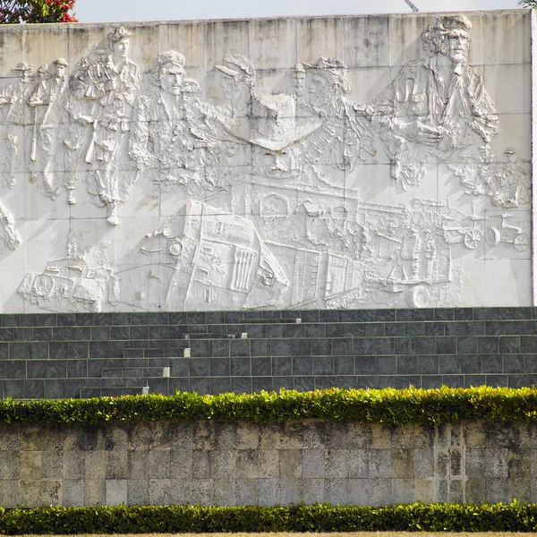 Τσε Γκεβάρα μνημείο, plaza de la επανάσταση, Σάντα Κλάρα, Κούβα — Φωτογραφία Αρχείου