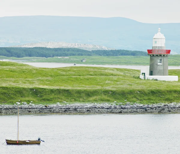 Maják, rosses bod, hrabství sligo, Irsko — Stock fotografie