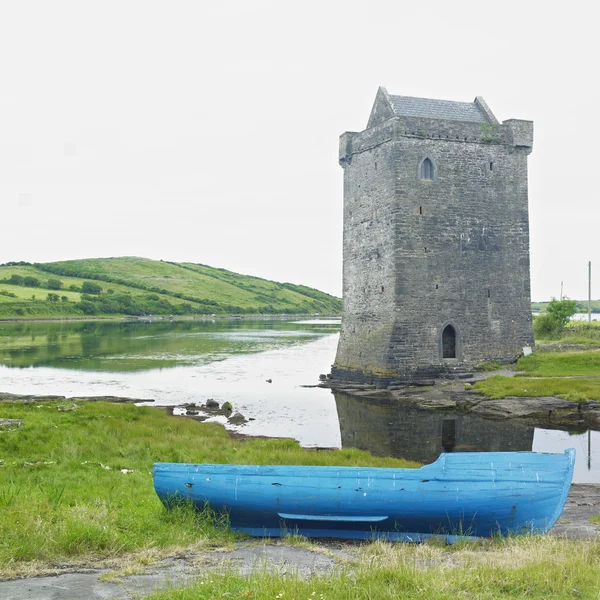 stock image Rockfleet Castle, County Mayo, Ireland