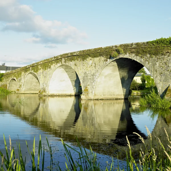 Most, bennettsbridge, hrabství kilkenny, Irsko — Stock fotografie
