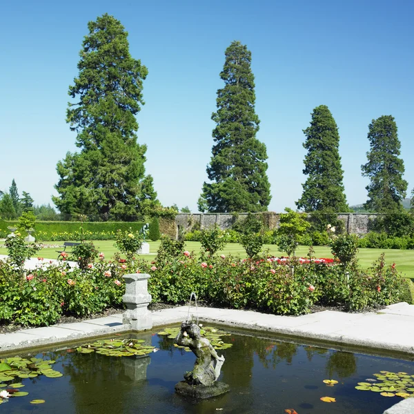 Powerscourt gardens, county wicklow, Irlandia — Zdjęcie stockowe