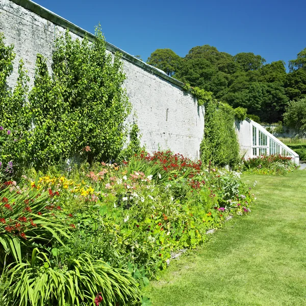 Tullynally slottsträdgården, grevskapet westmeath, Irland — Stockfoto