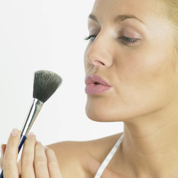 Maquiagem de mulher — Fotografia de Stock
