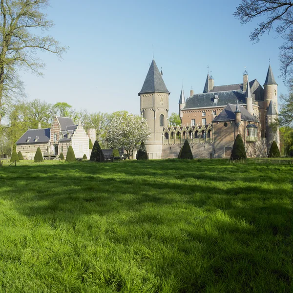 Městě Heeswijk hrad, Nizozemsko — Stock fotografie