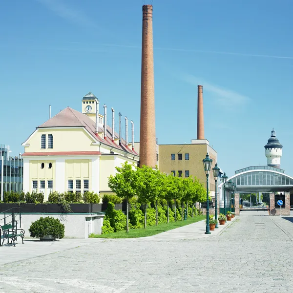 Пивоваренный завод, Пльзень (Пльзень), Чехия — стоковое фото