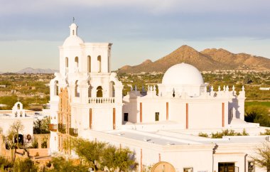 San Xavier del Bac Mission, Arizona, USA clipart