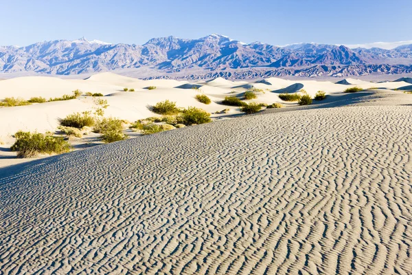 Stovepipe Wells dunas de arena, Parque Nacional Death Valley, California — Foto de Stock