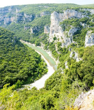 Ardeche Boğazı, Rhone-Alpes, Fransa