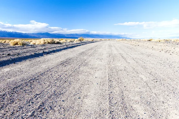 Road, death valley national park, Kalifornie, usa — Stock fotografie