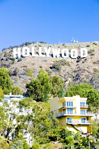 好莱坞标志，美国加利福尼亚州洛杉矶 — 图库照片