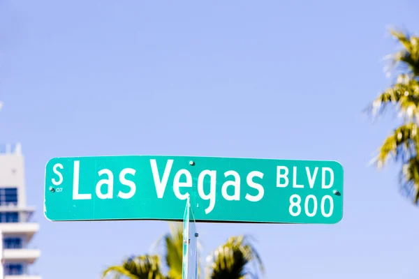 Las Vegas Boulevard, Nevada, Usa — Stock fotografie