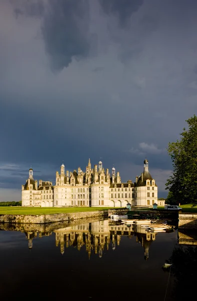 Chambord kasteel, loir-et-cher, centre, Frankrijk — Stockfoto
