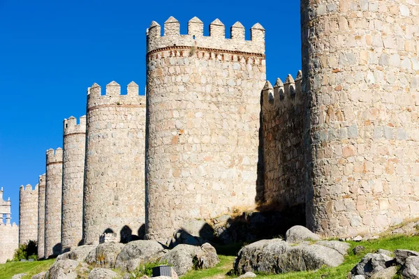 Fortification of Avila, Castile and Leon, Spain — Stock Photo, Image