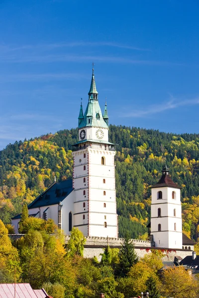 Kyrkan st. catherine, kremnice, Slovakien — Stockfoto